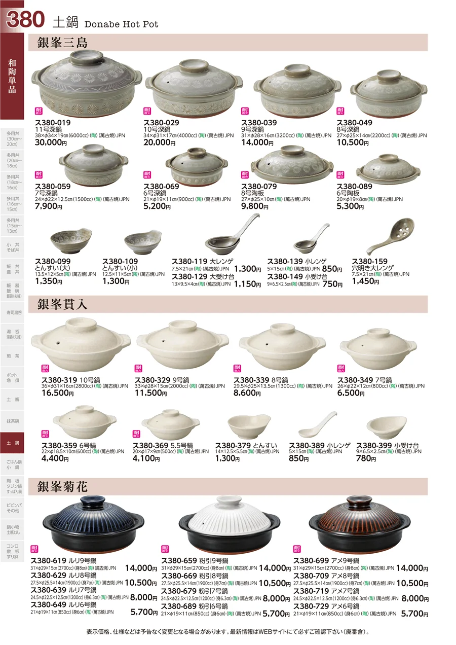 和陶単品 ページ380