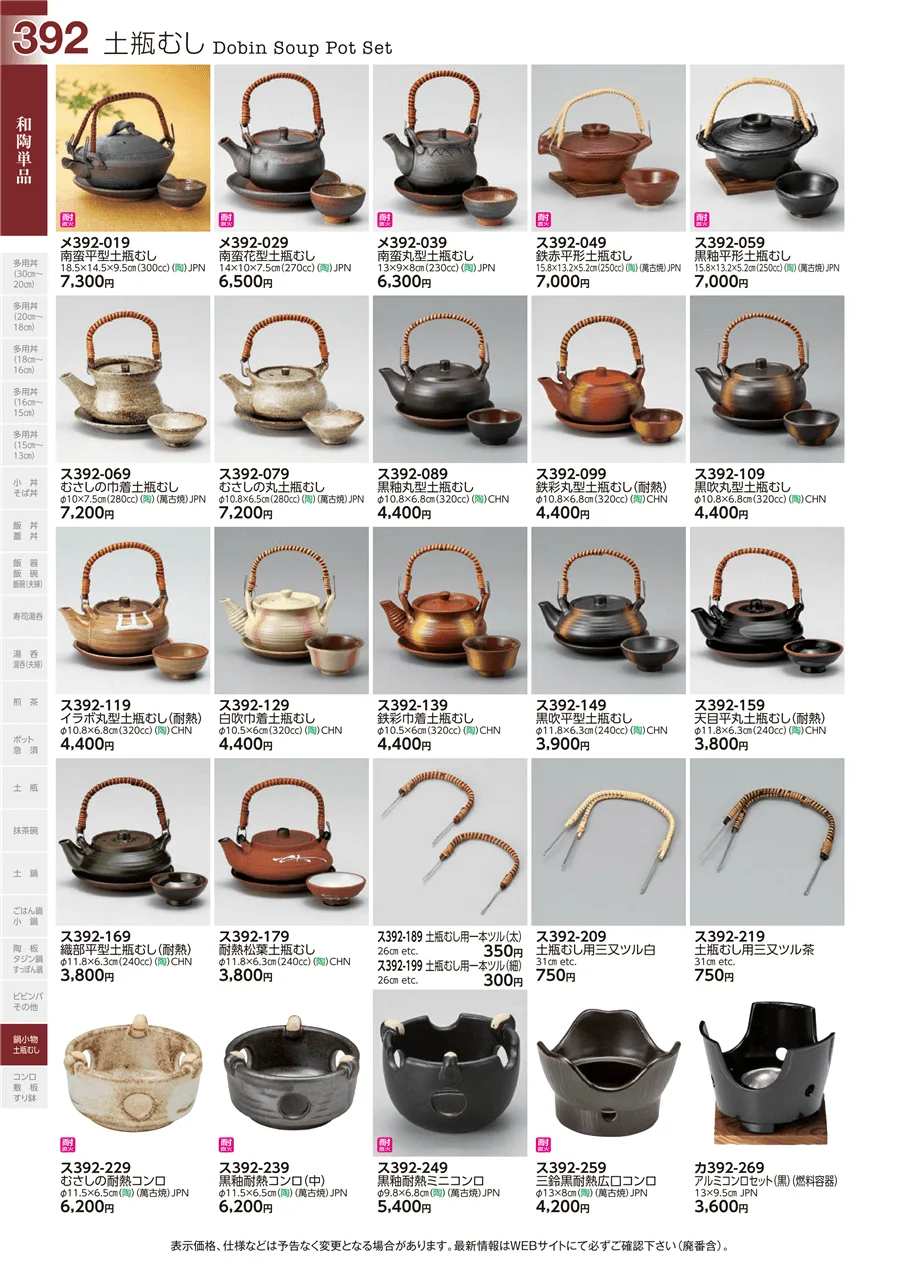 和陶単品 ページ392