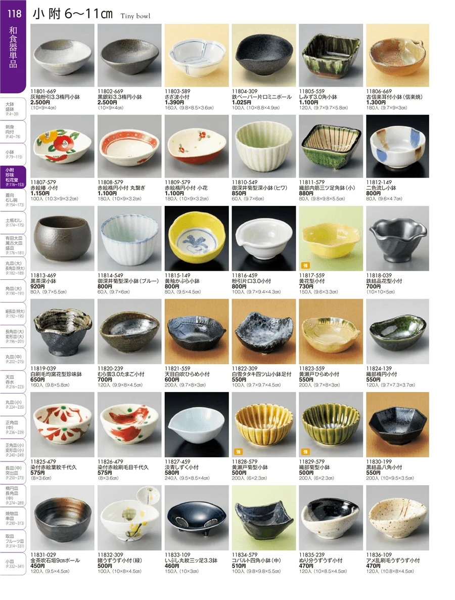 小附・珍味 ページ118