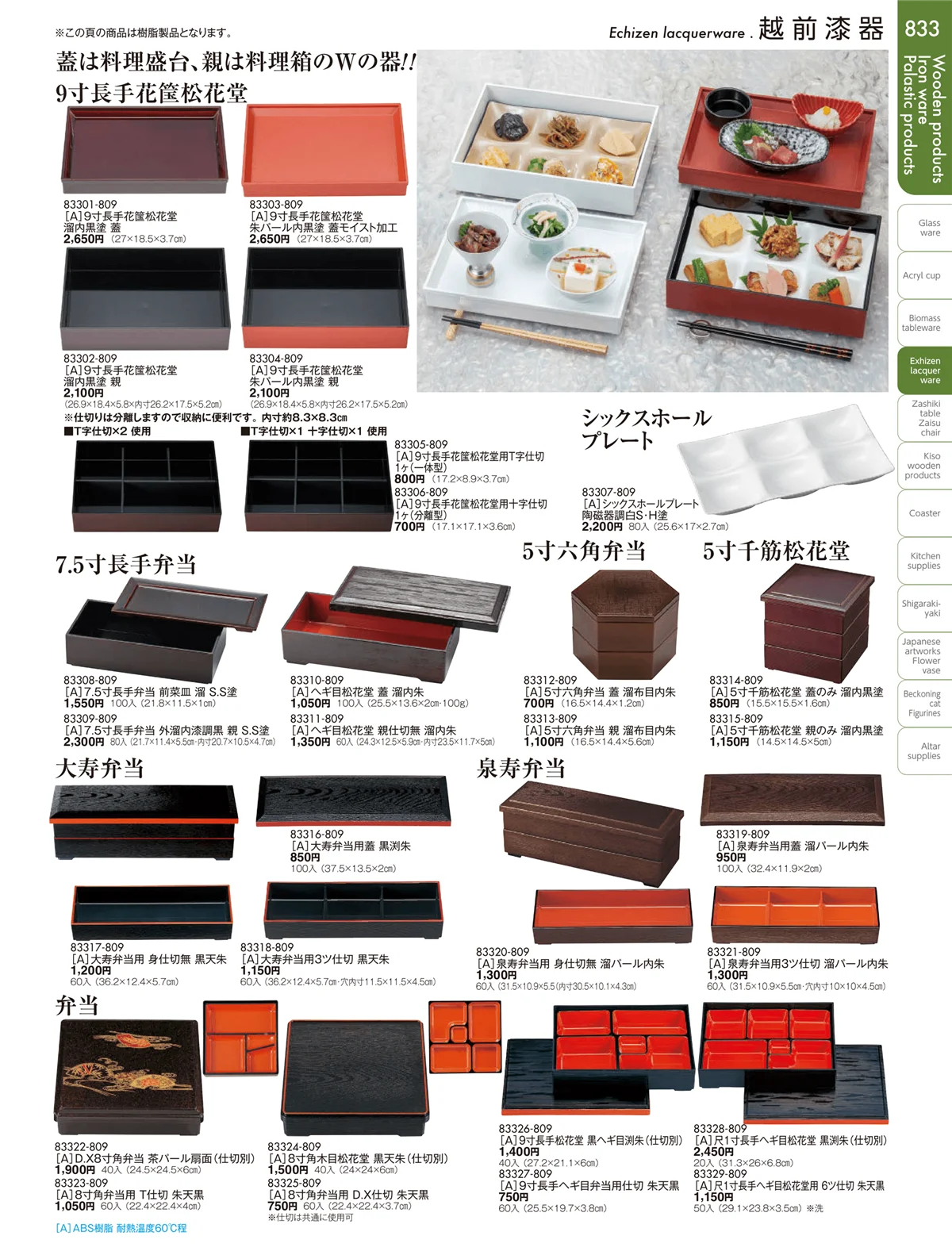 陶雅vol.19・ページ番号833・越前漆器