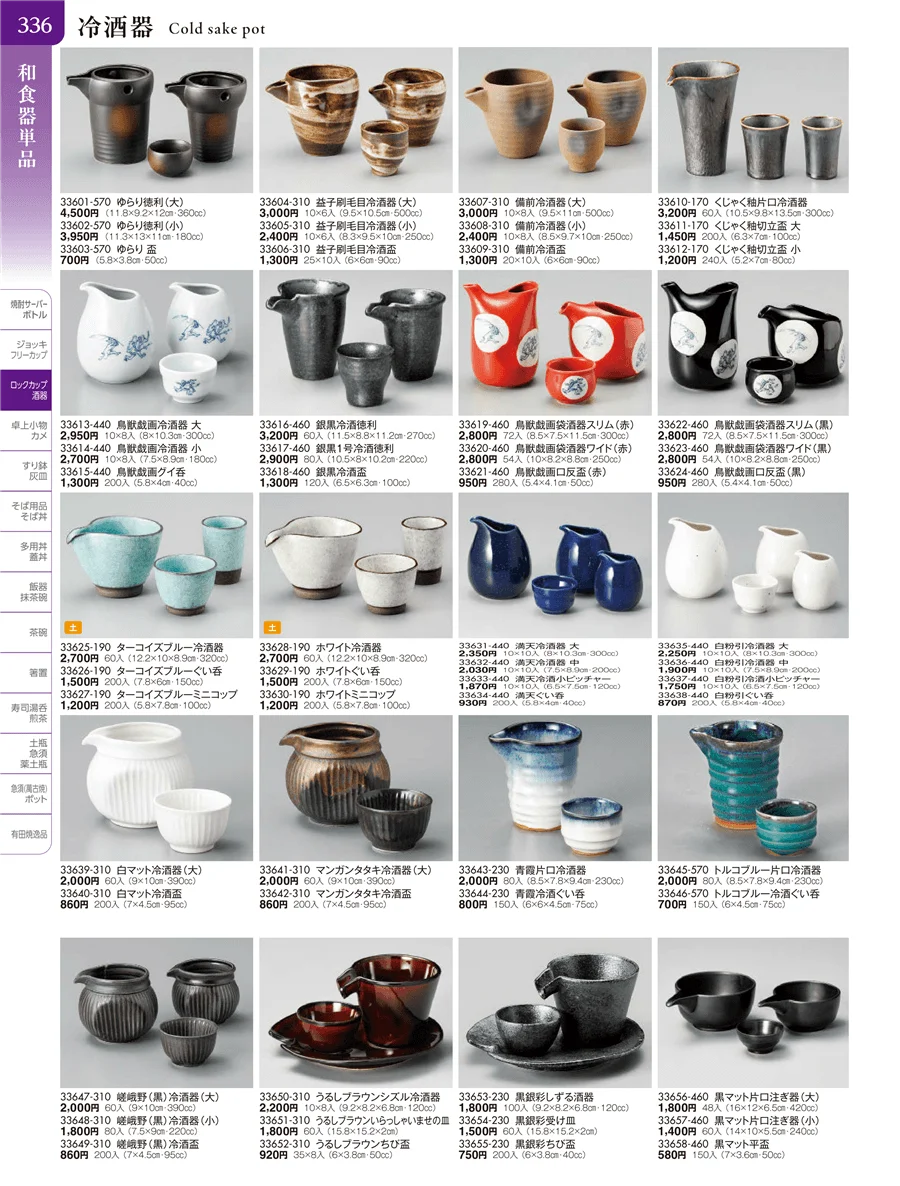 酒器 ページ336