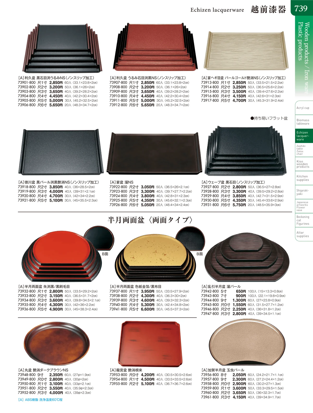 陶雅vol.20・ページ番号739・越前漆器