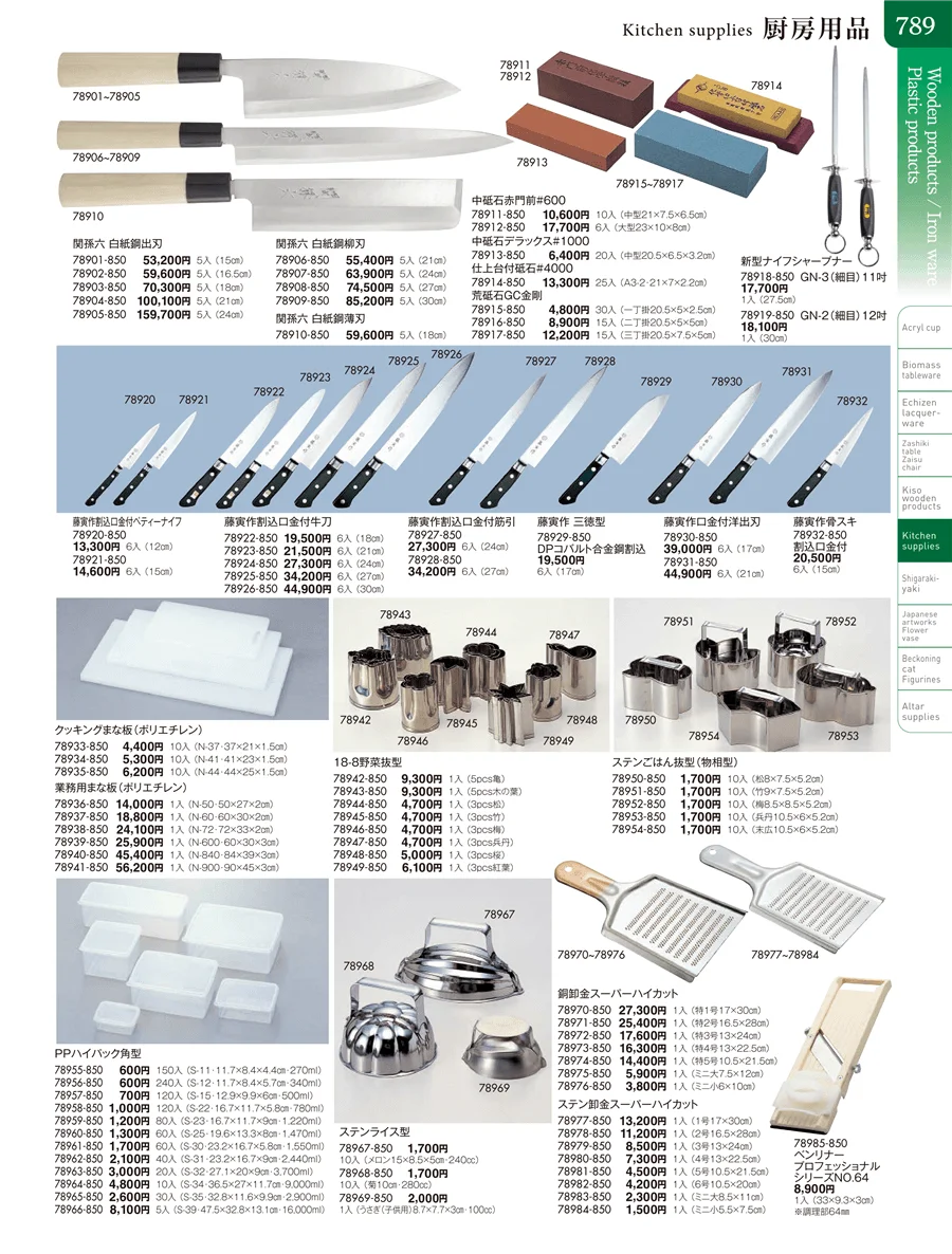 厨房用品 ページ789