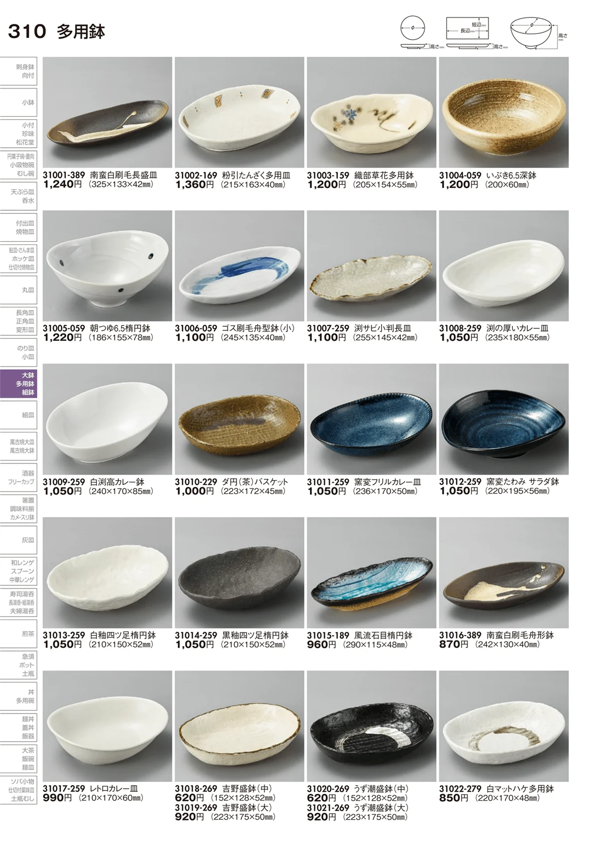 陶里vol.29・ページ番号310・多用鉢