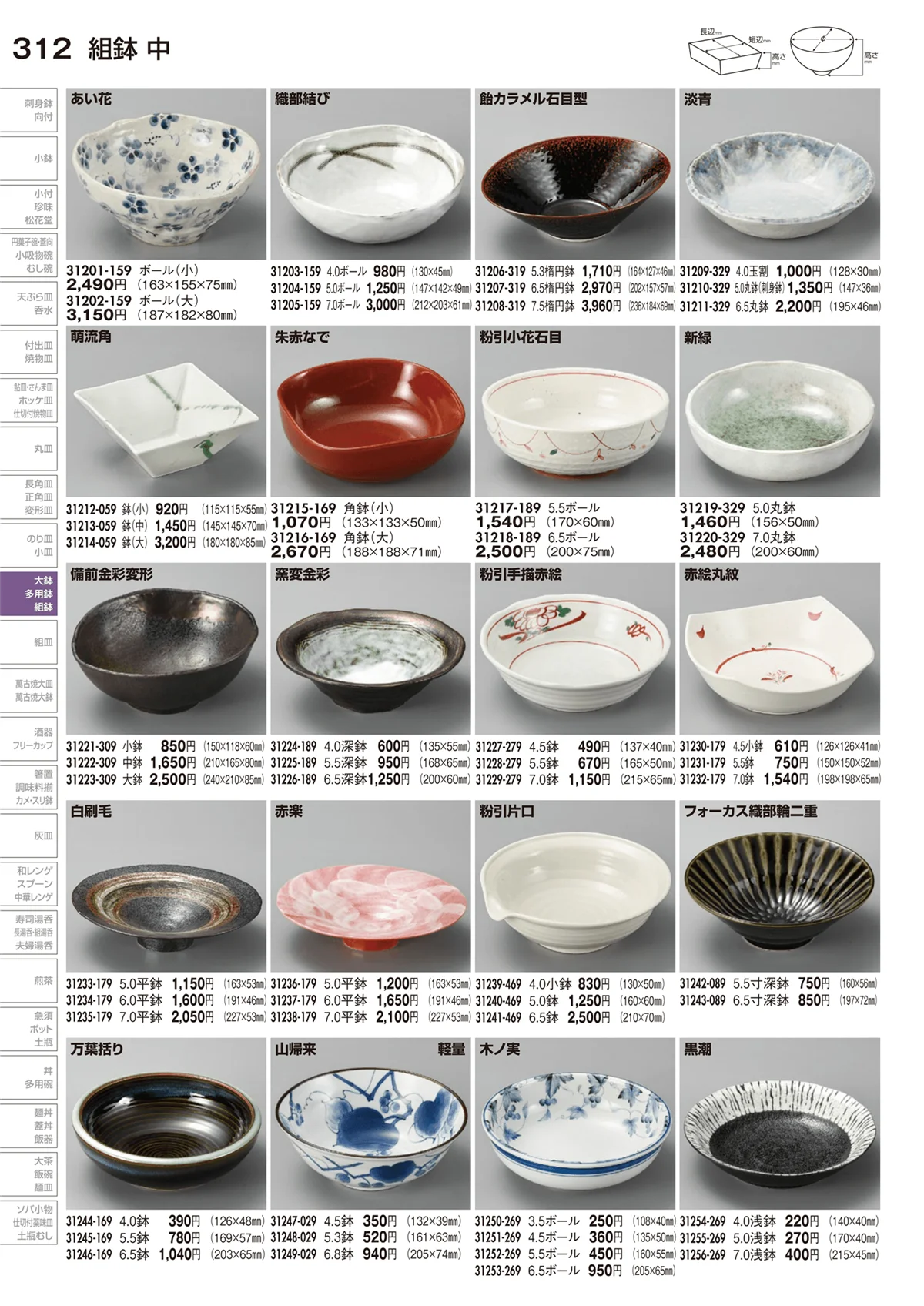 陶里vol.29・ページ番号312・組鉢