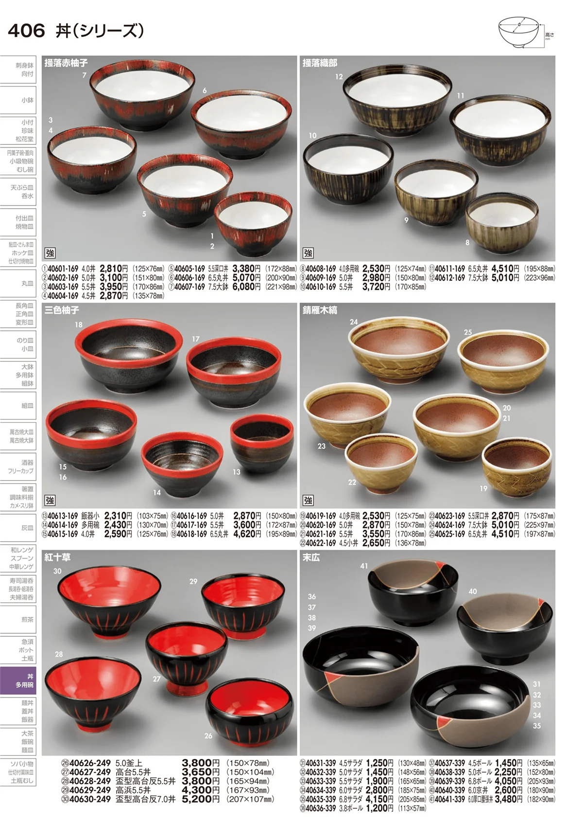 陶里vol.29・ページ番号406・丼（シリーズ）