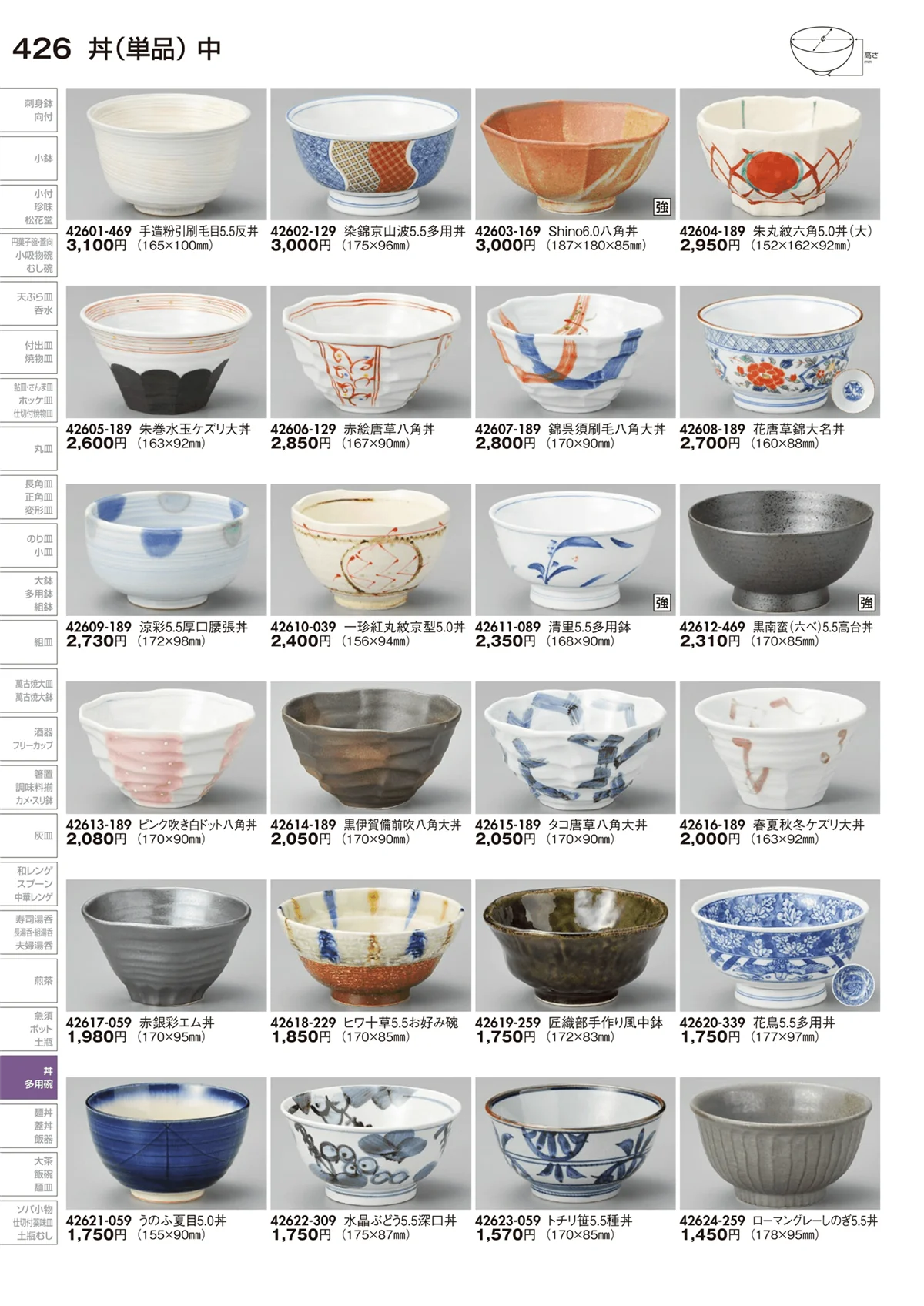 陶里vol.29・ページ番号426・丼（単品）