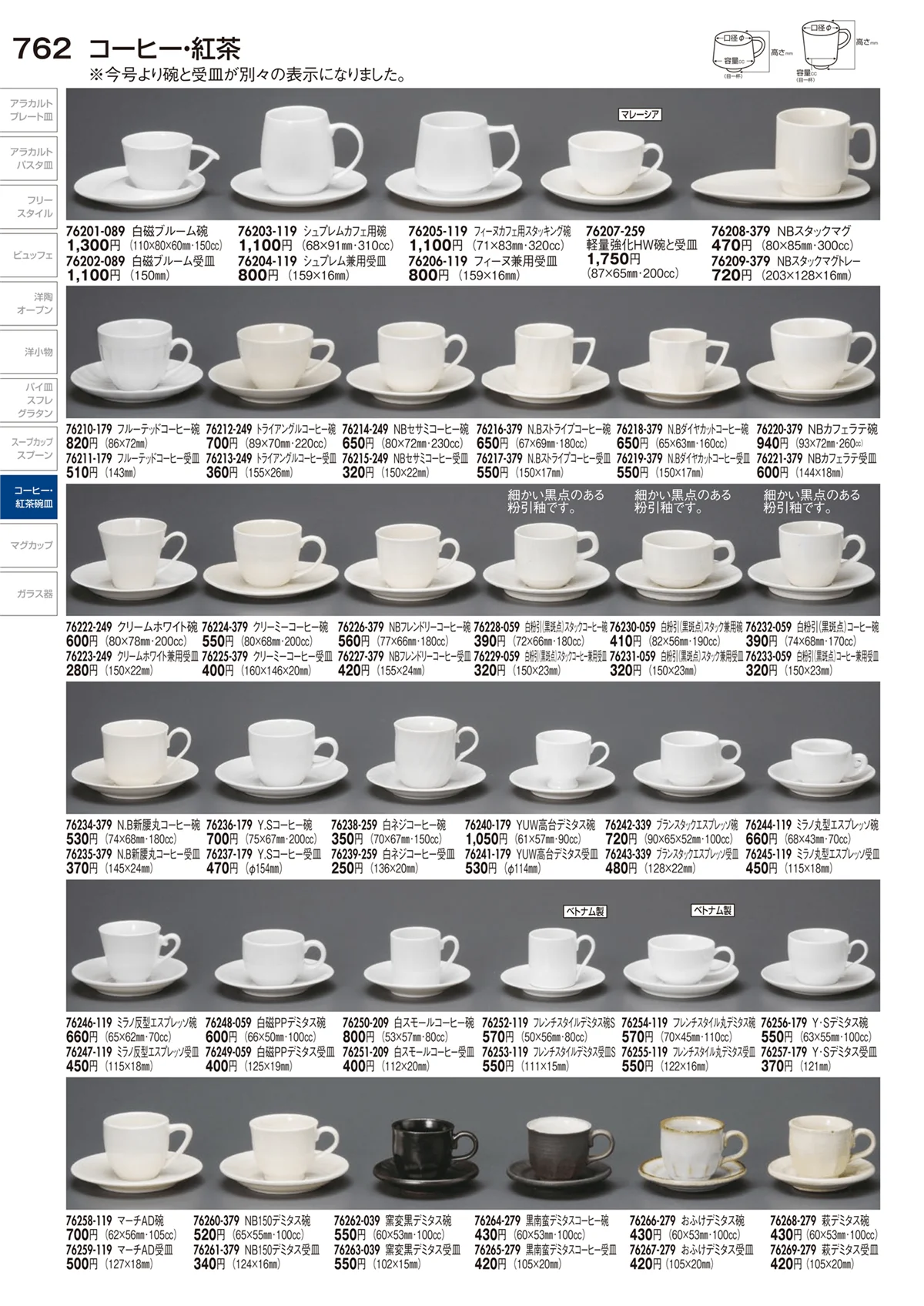 陶里vol.29・ページ番号762・コーヒー･紅茶