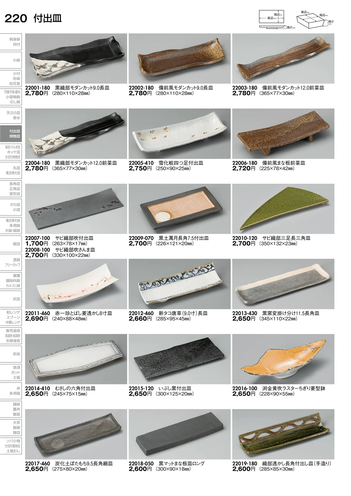 陶里vol.30・ページ番号220・付出皿