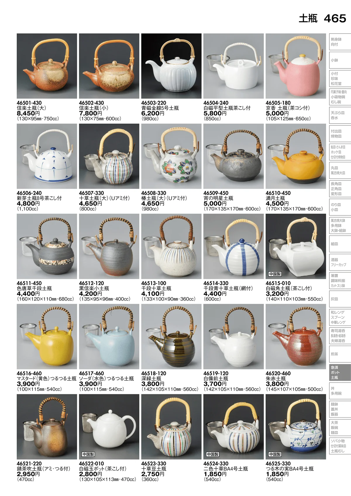 陶里vol.30・ページ番号465・土瓶
