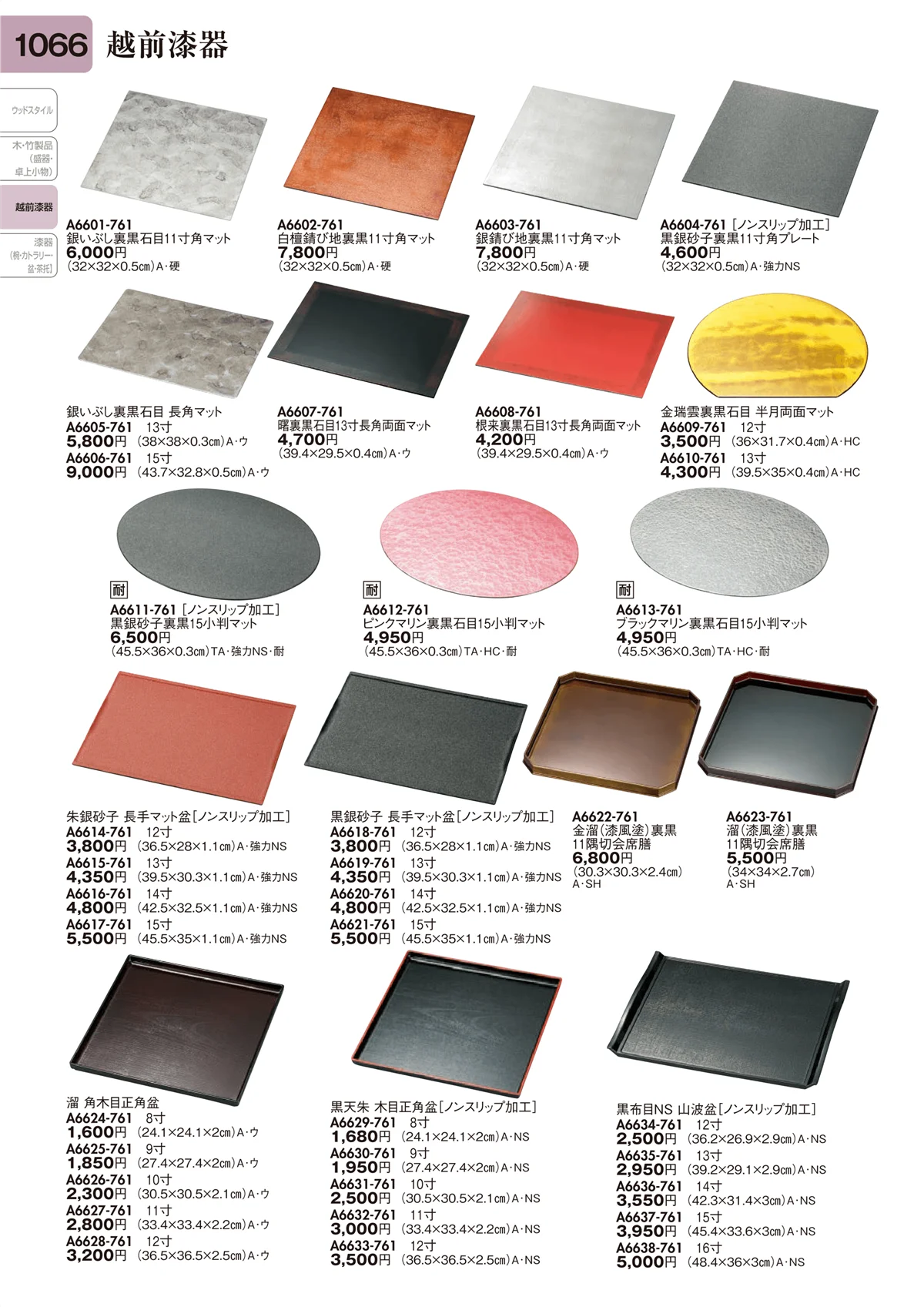 陶里vol.31・ページ番号1066・越前漆器