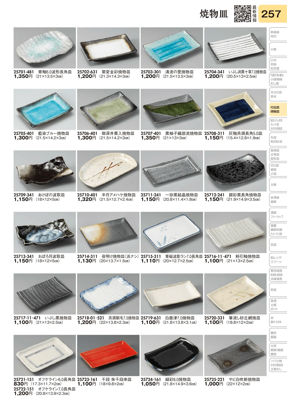 陶里vol.31・ページ番号257・焼物皿