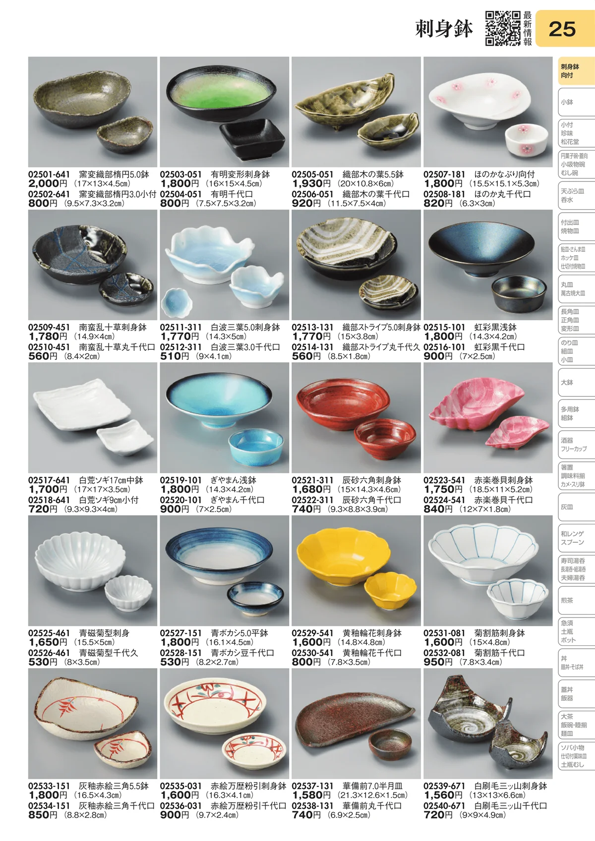 陶里vol.31・ページ番号25・刺身鉢