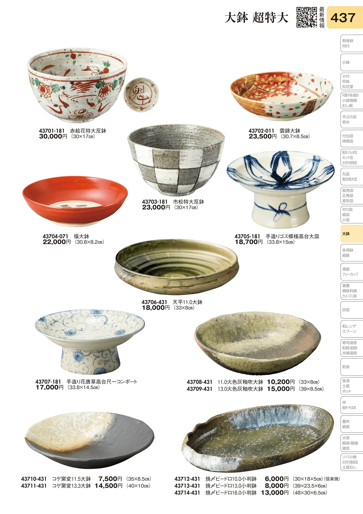 陶里vol.31・ページ番号437・大鉢 超特大