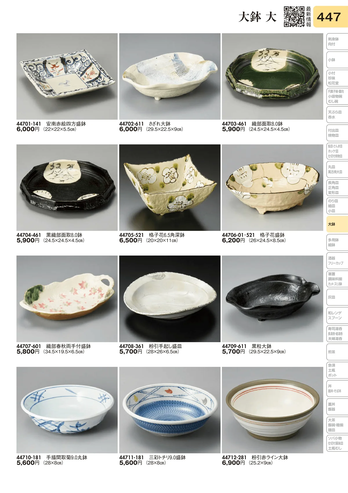 陶里vol.31・ページ番号447・大鉢 大