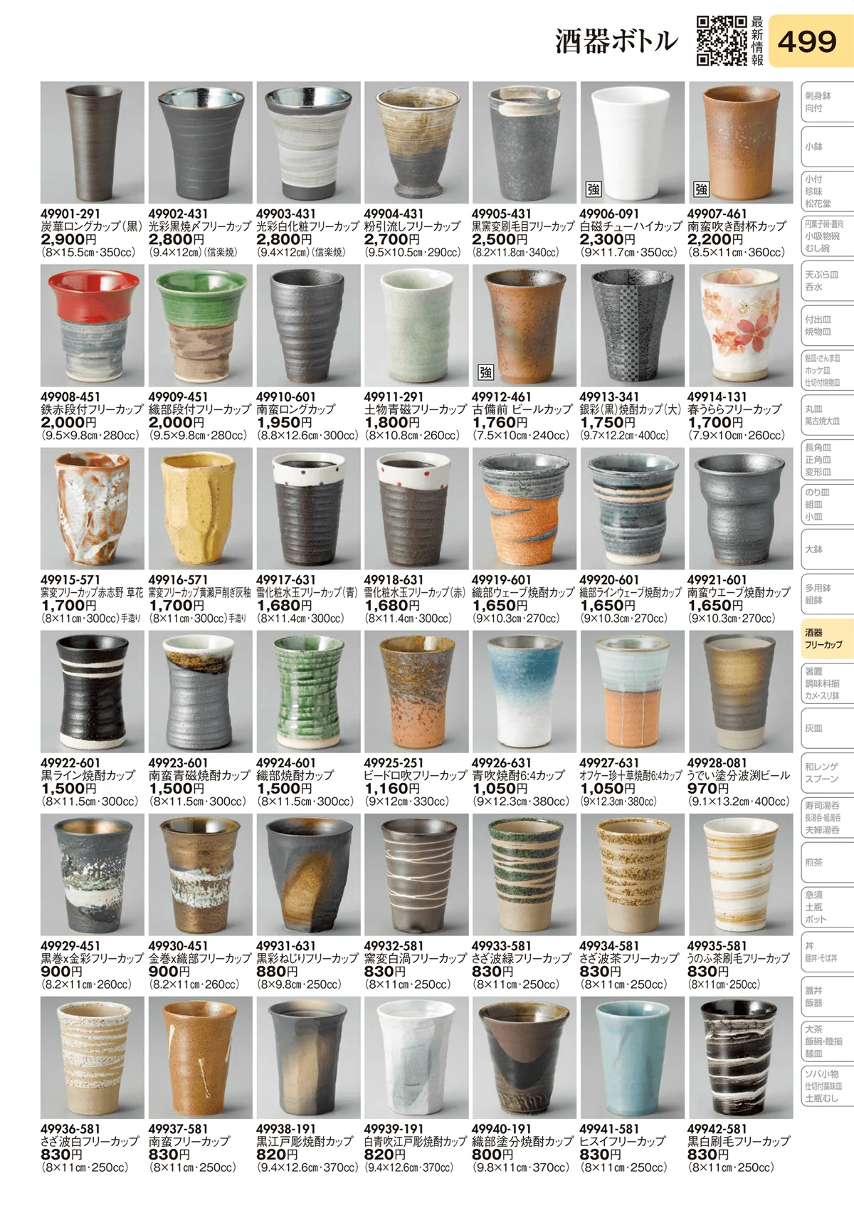 陶里vol.31・ページ番号499・酒器ボトル