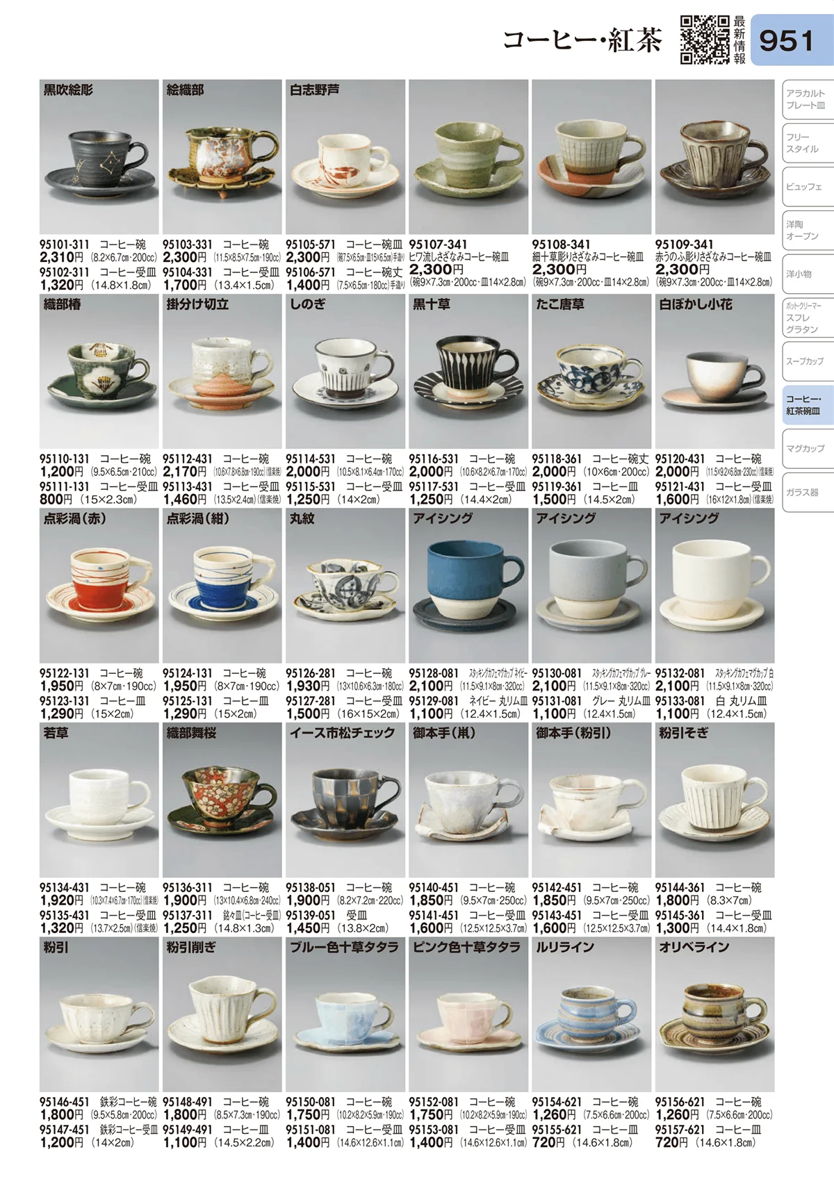 陶里vol.31・ページ番号951・コーヒー･紅茶