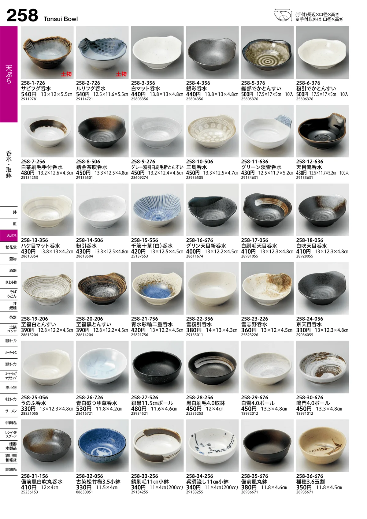 うつわvol.16・ページ番号258・呑水・取鉢
