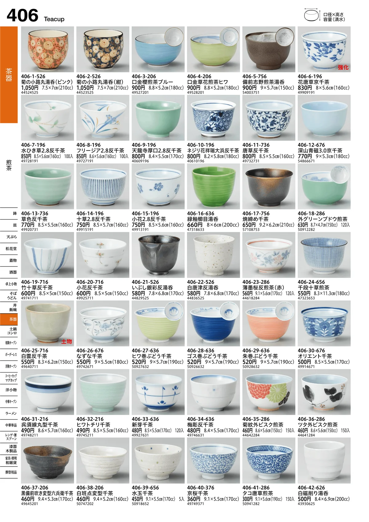 うつわvol.16・ページ番号406・煎茶