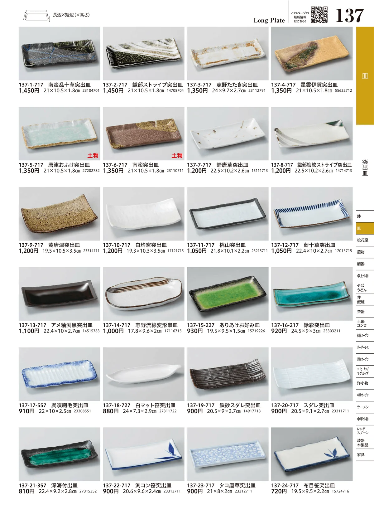 うつわvol.17・ページ番号137・突出皿