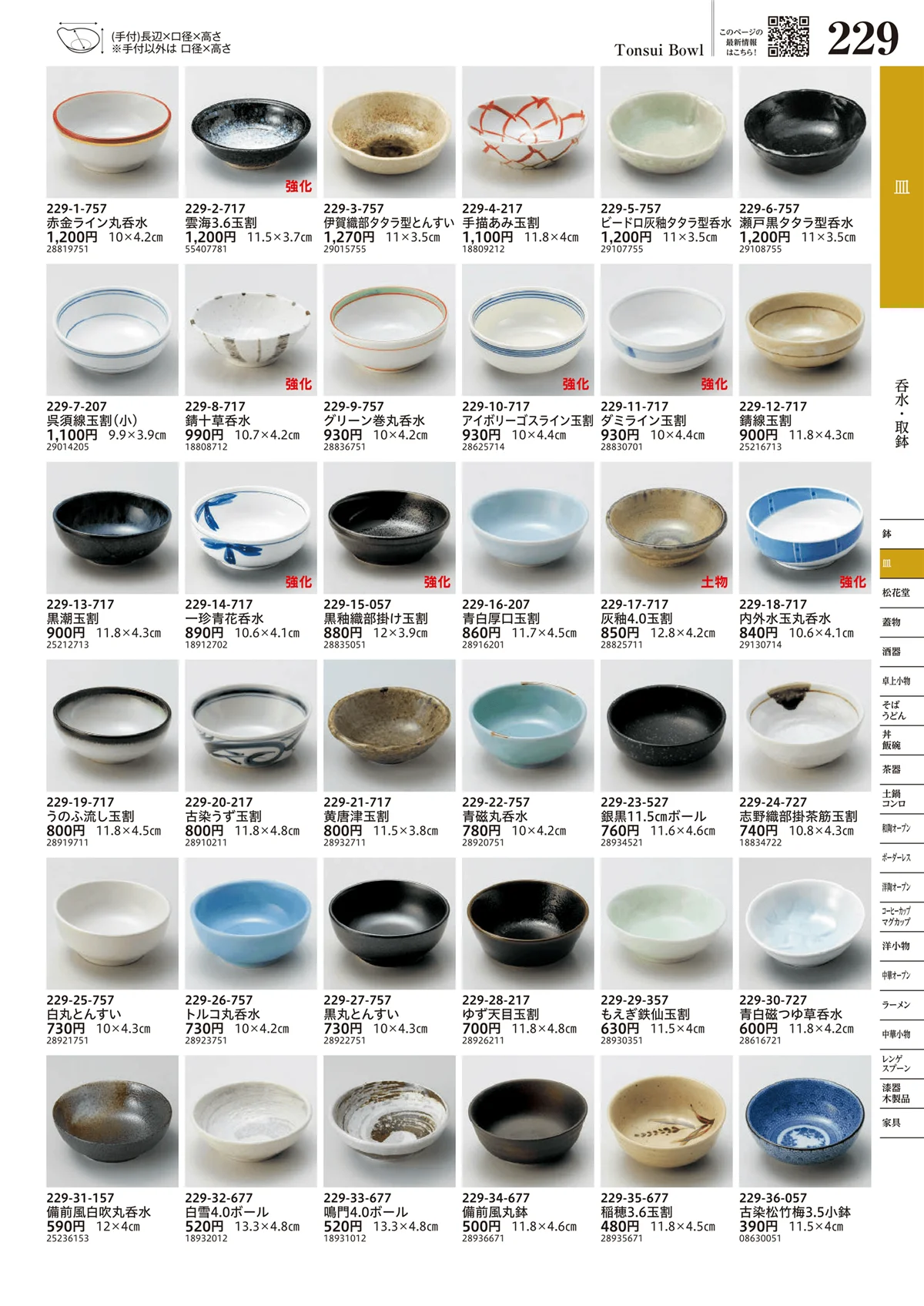 うつわvol.17・ページ番号229・呑水・取鉢