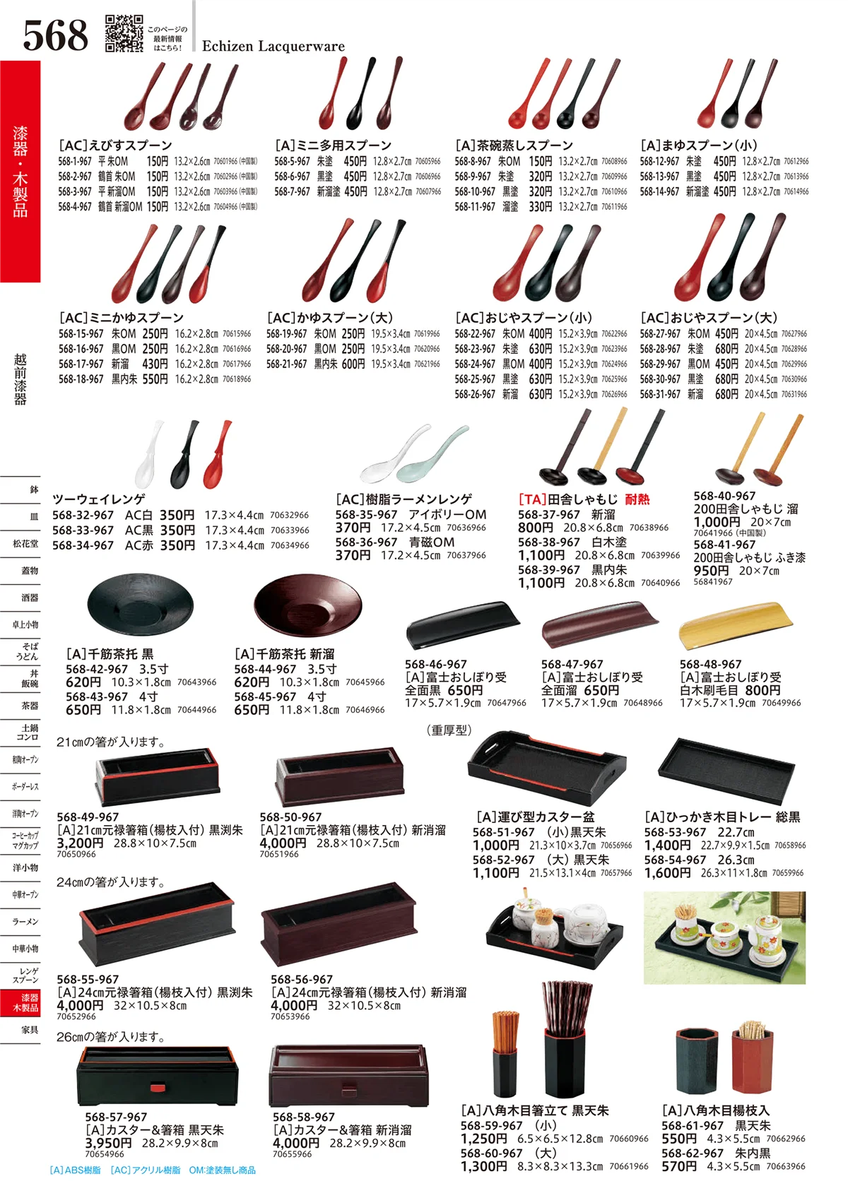 うつわvol.17・ページ番号568・越前漆器