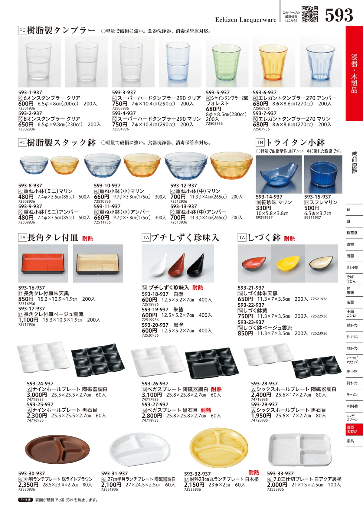 うつわvol.17・ページ番号593・越前漆器