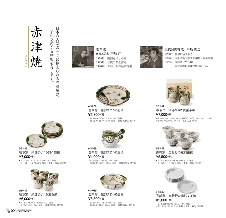 victory_vol.31・ページ番号6・赤津焼