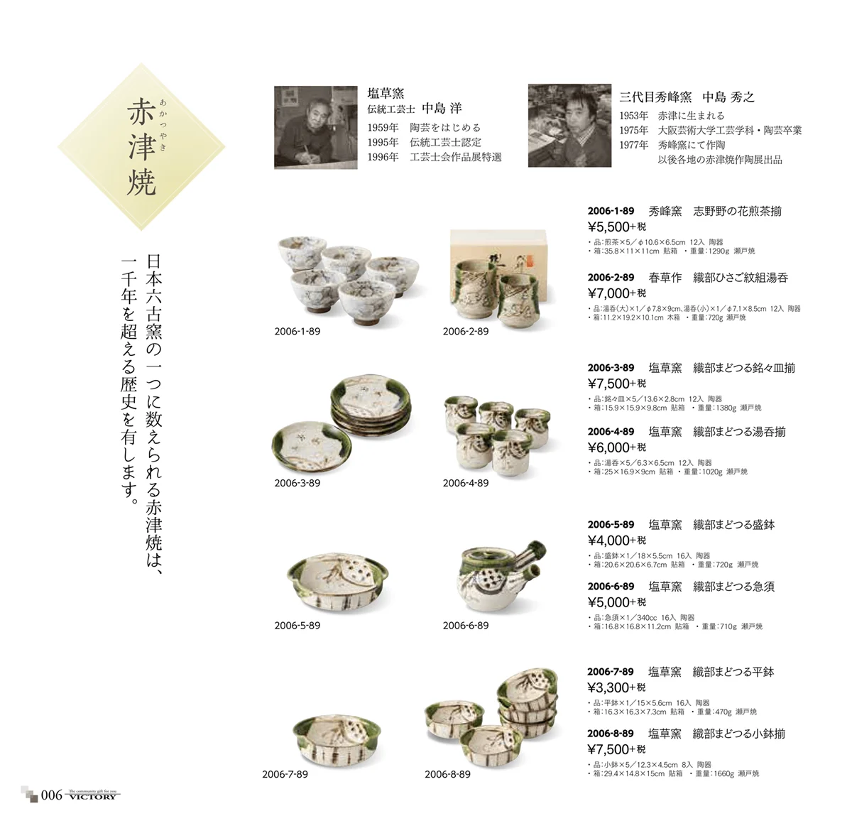 victory_vol.32・ページ番号6・赤津焼