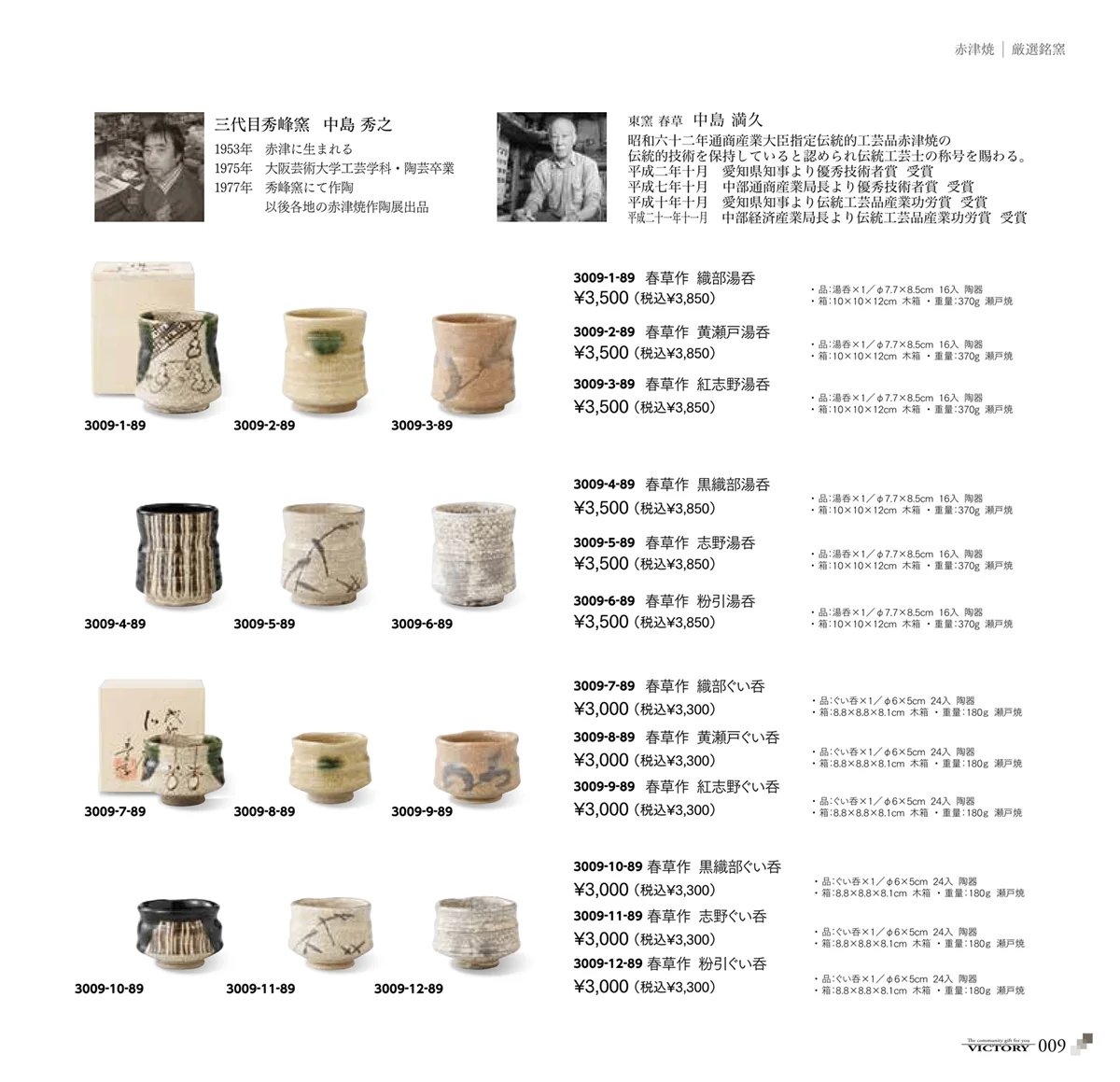 victory_vol.33・ページ番号9・赤津焼