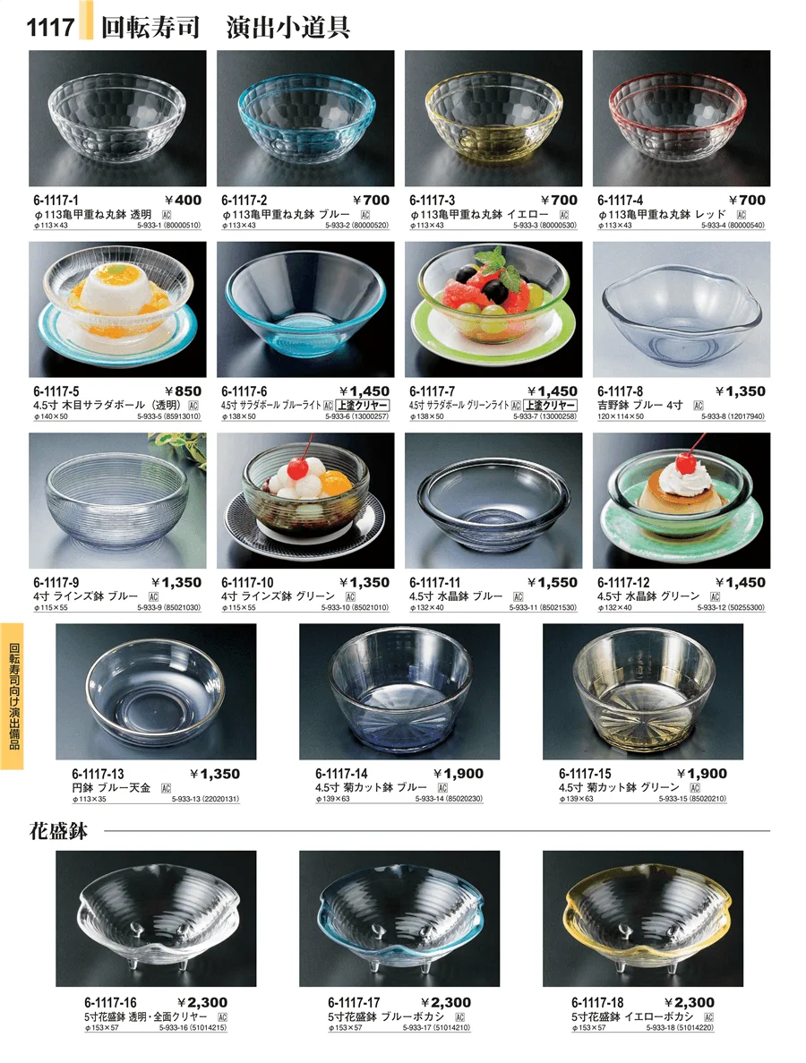 回転寿司向け演出備品 ページ1117