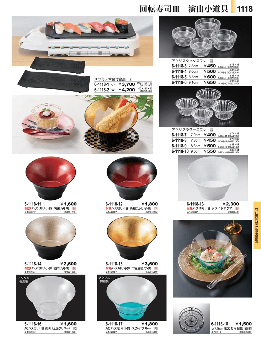 回転寿司向け演出備品 ページ1118