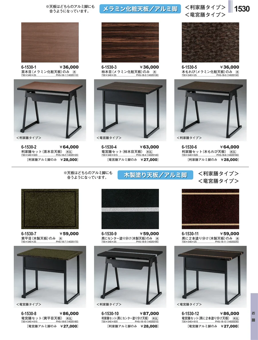 テーブル ページ1530