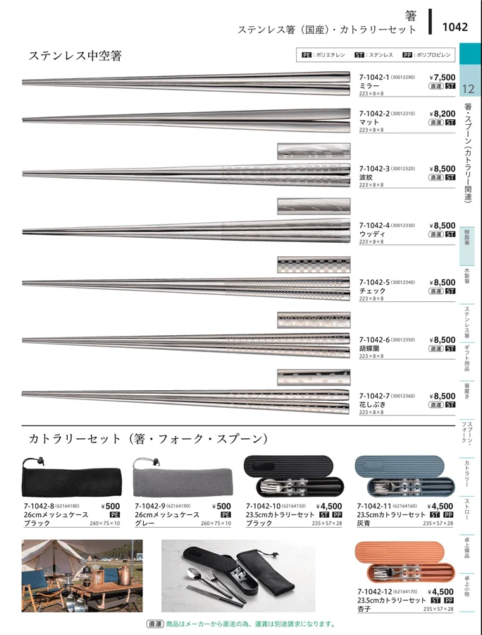 陶器箸 ページ1042