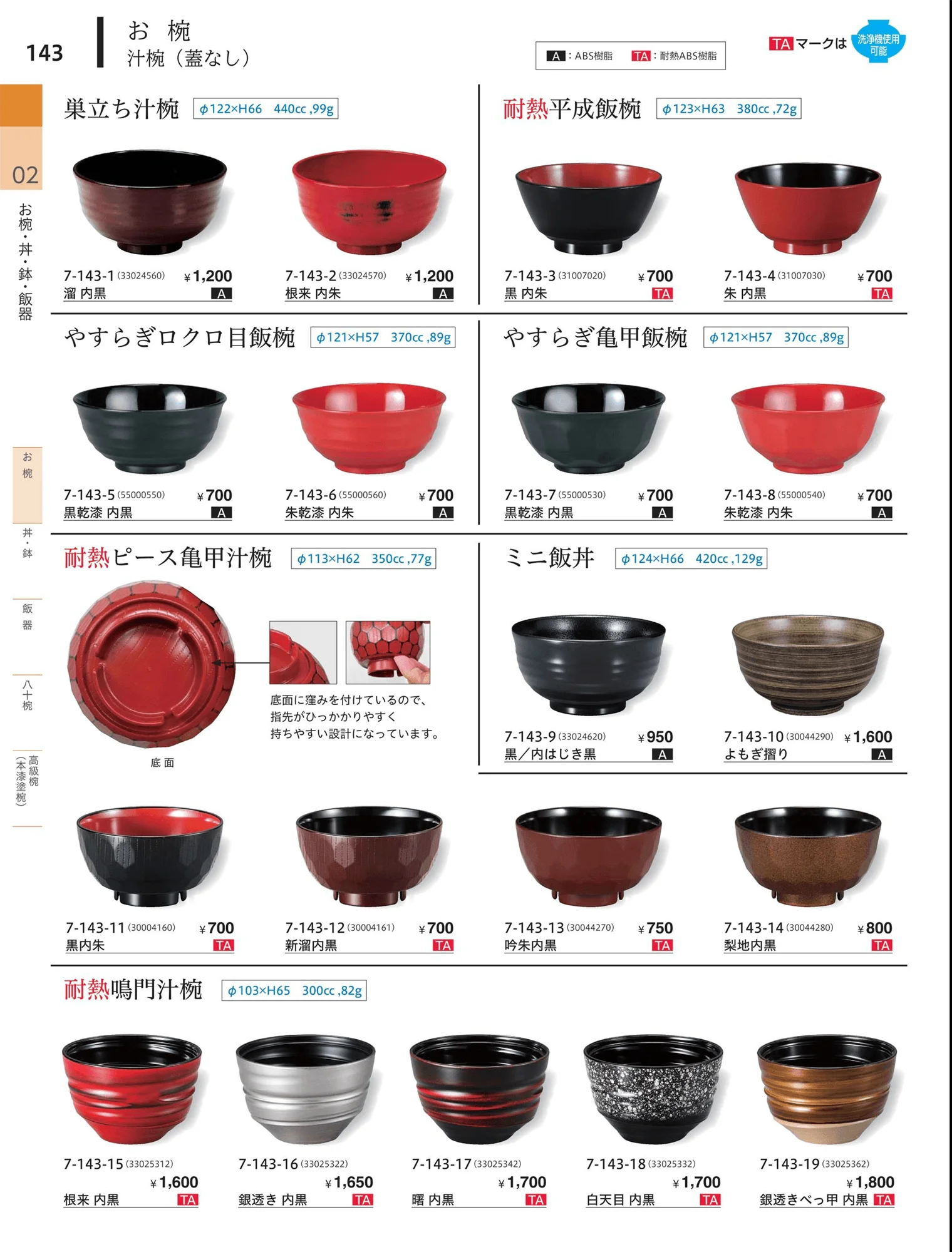 やすらぎvol.34・ページ番号143・汁椀（蓋なし）