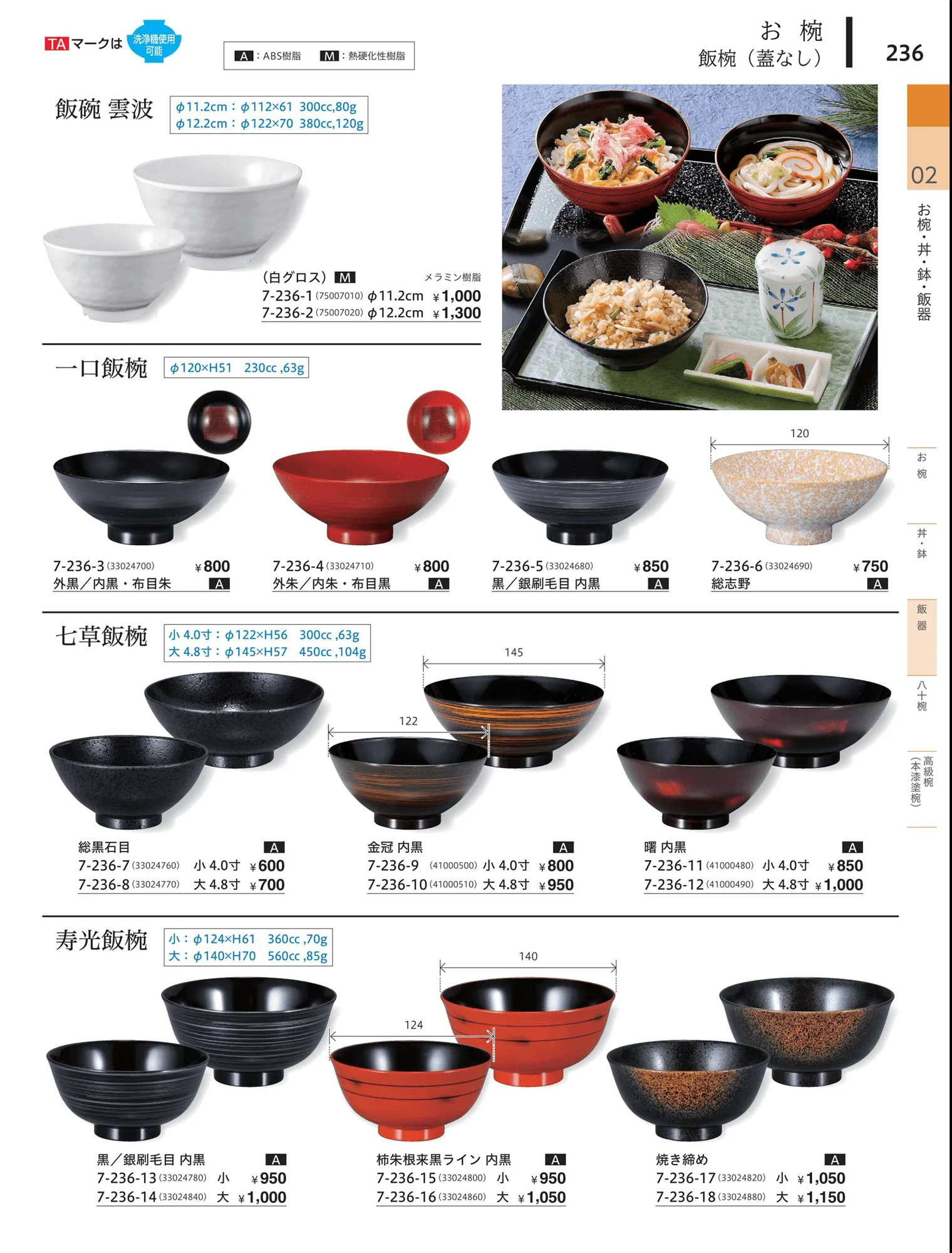 やすらぎvol.34・ページ番号236・飯器
