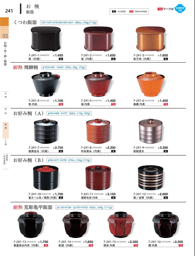 飯籠（蓋なし） ページ241