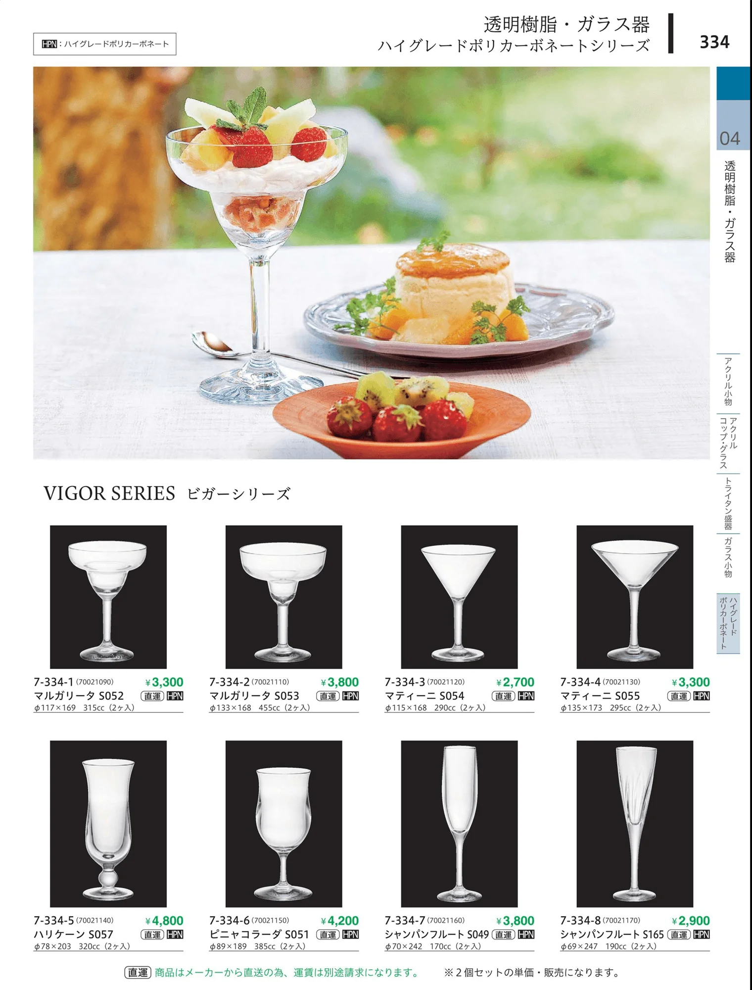 やすらぎvol.34・ページ番号334・ハイグレードポリカーボネート