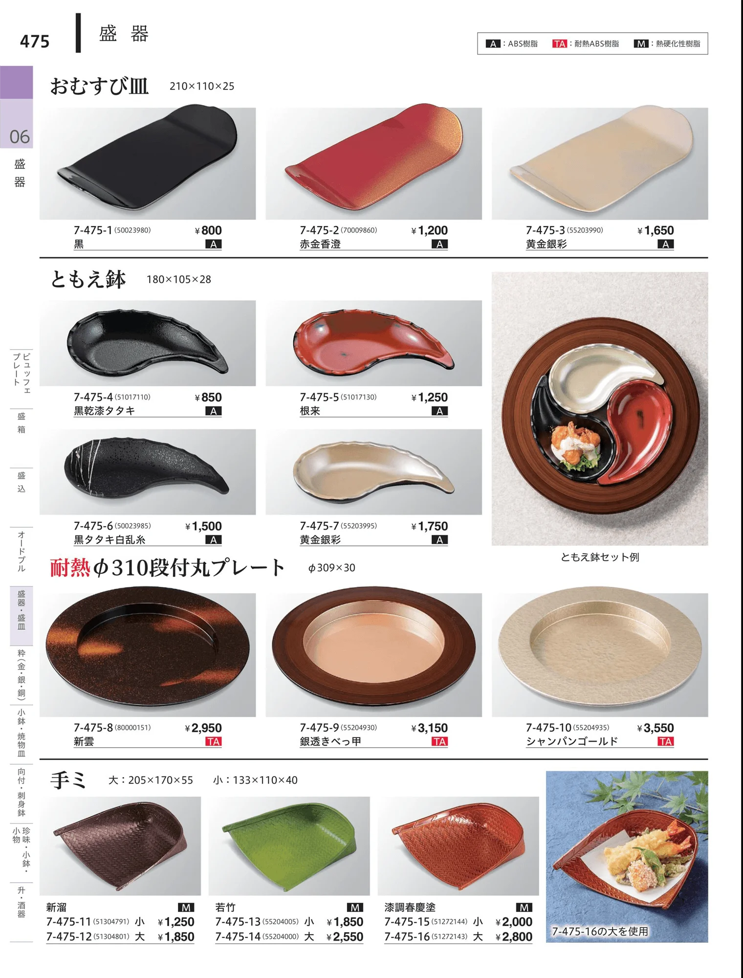 やすらぎvol.34・ページ番号475・盛鉢