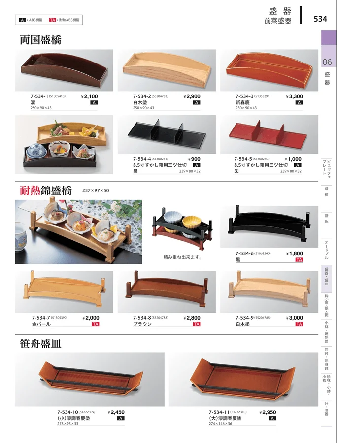 演出盛器 ページ534