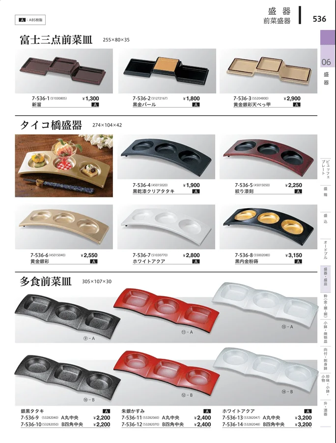 盛器 ページ536