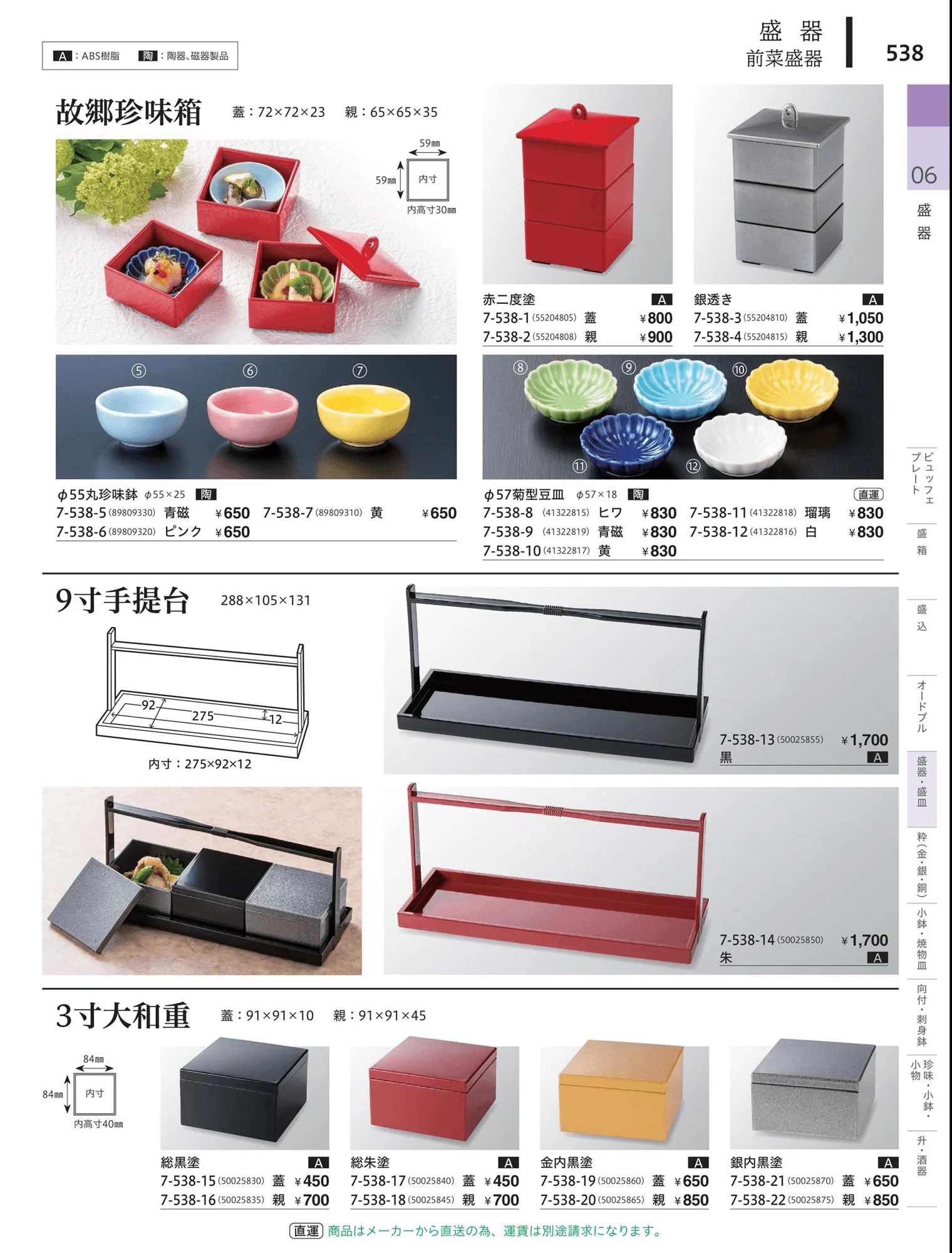 やすらぎvol.34・ページ番号538・盛器