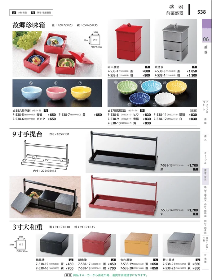 盛器 ページ538