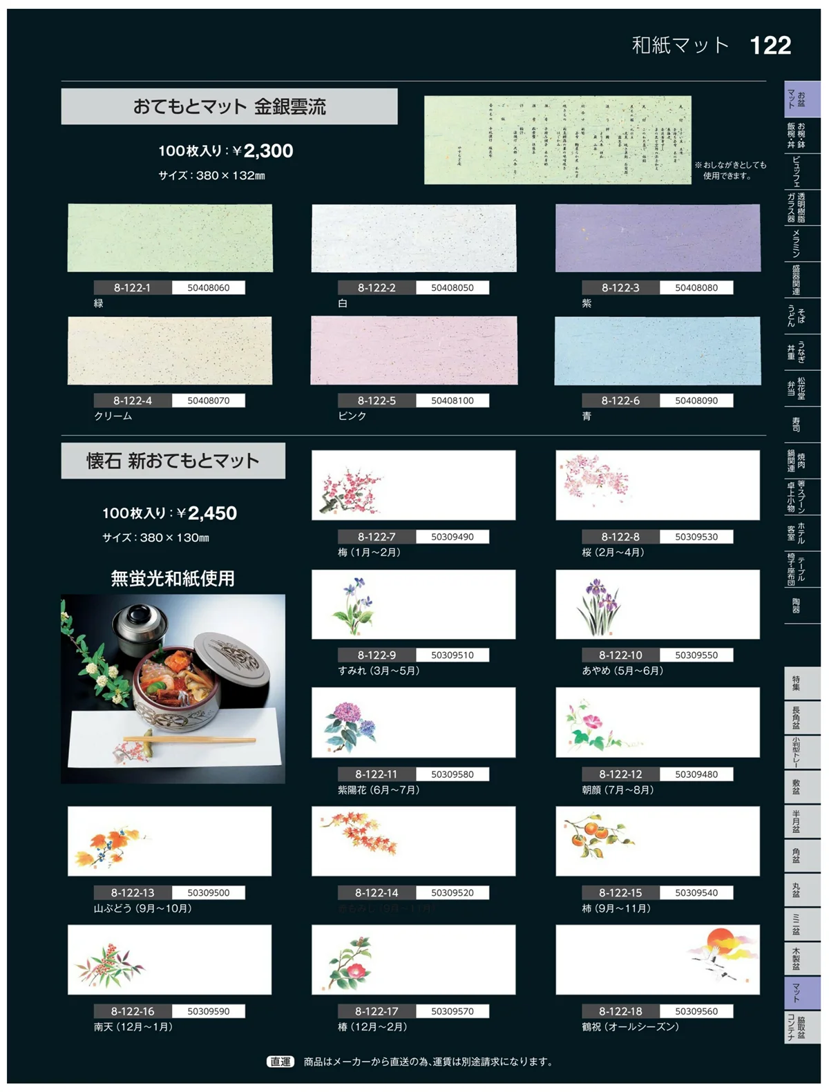 やすらぎvol.35・ページ番号122・マット