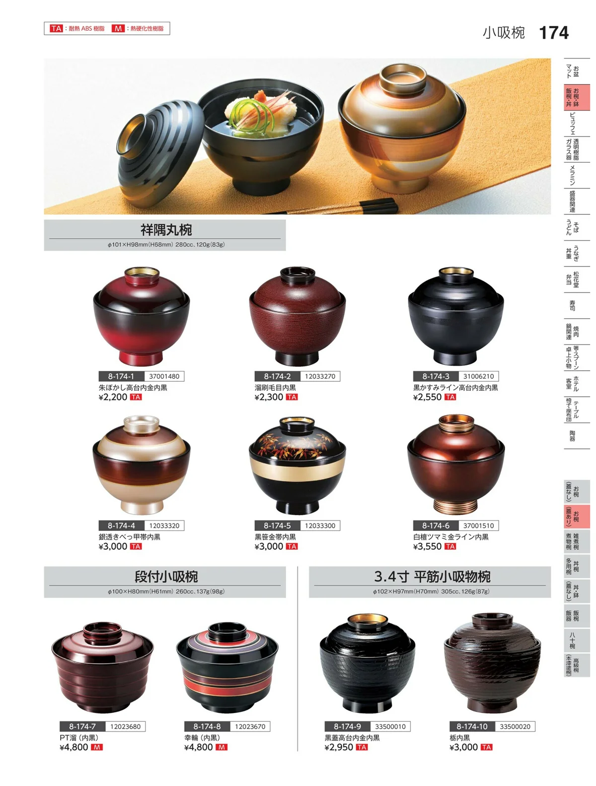 やすらぎvol.35・ページ番号174・お椀（蓋あり）