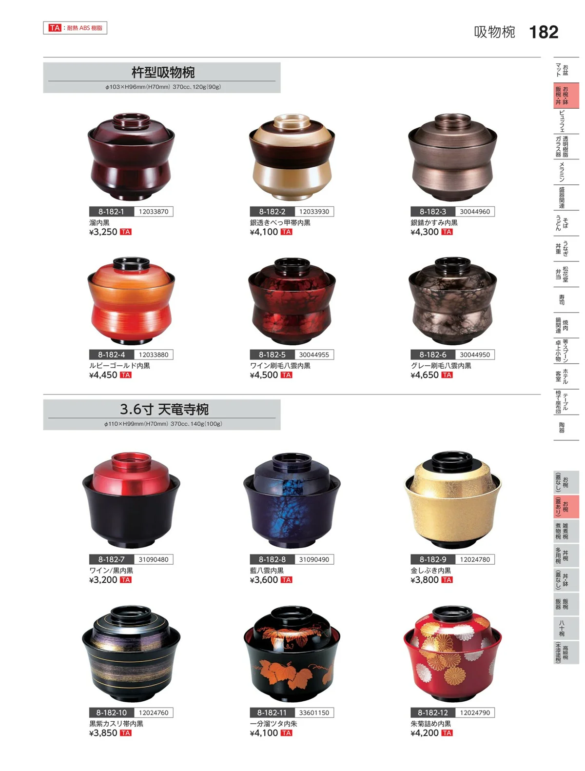 やすらぎvol.35・ページ番号182・お椀（蓋あり）