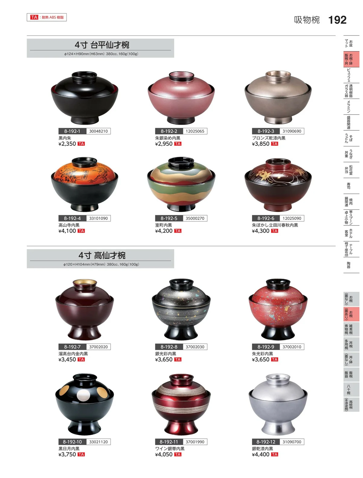 やすらぎvol.35・ページ番号192・お椀（蓋あり）