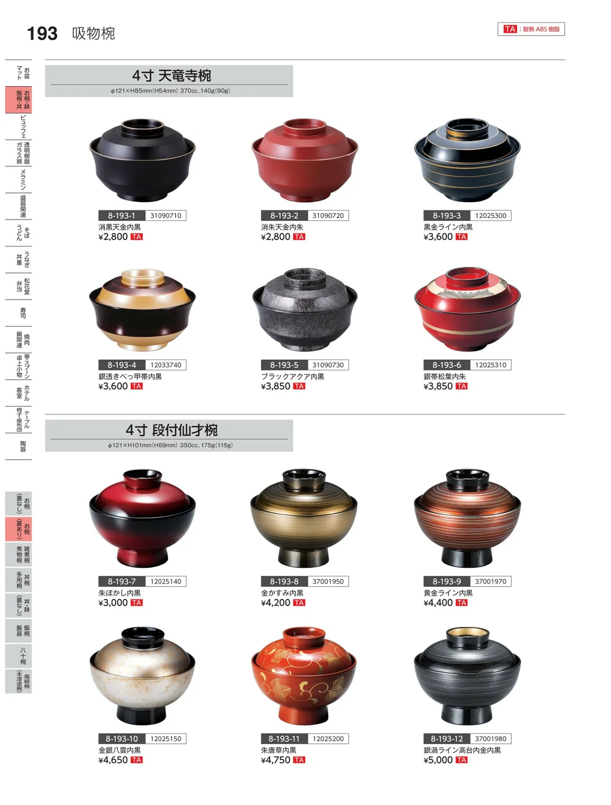 やすらぎvol.35・ページ番号193・お椀（蓋あり）