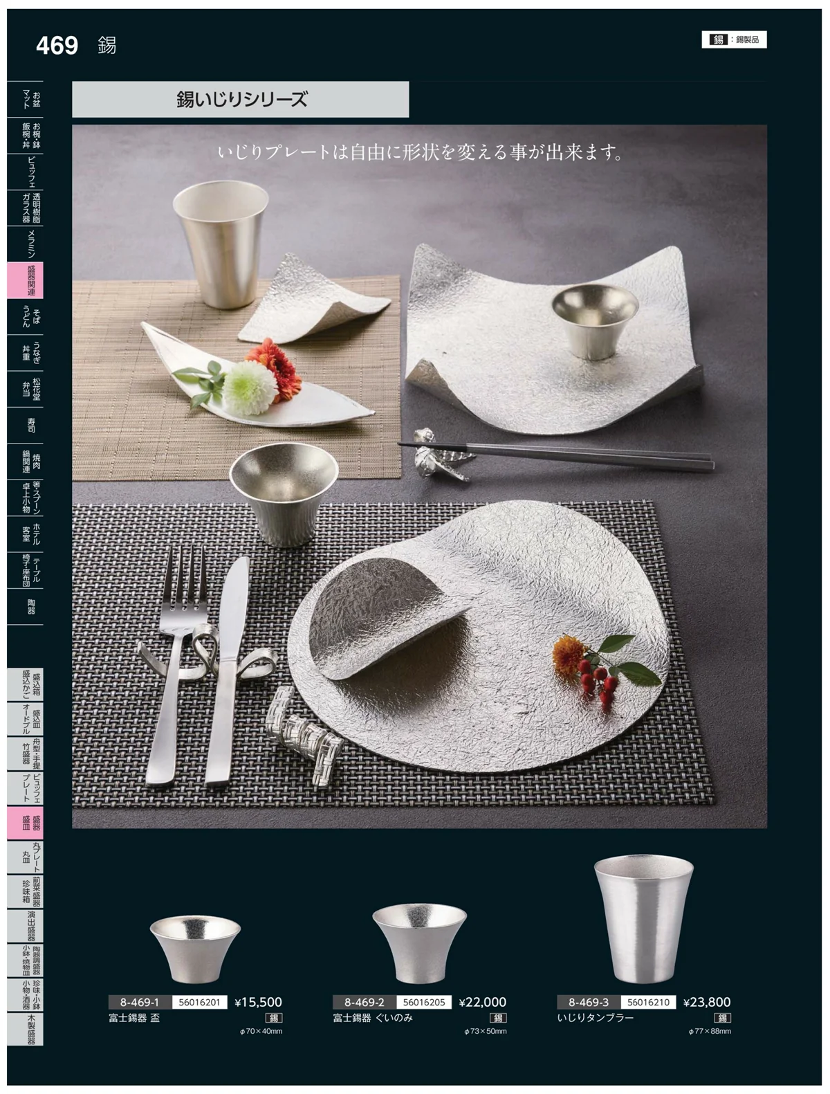 やすらぎvol.35・ページ番号469・盛器・籠皿