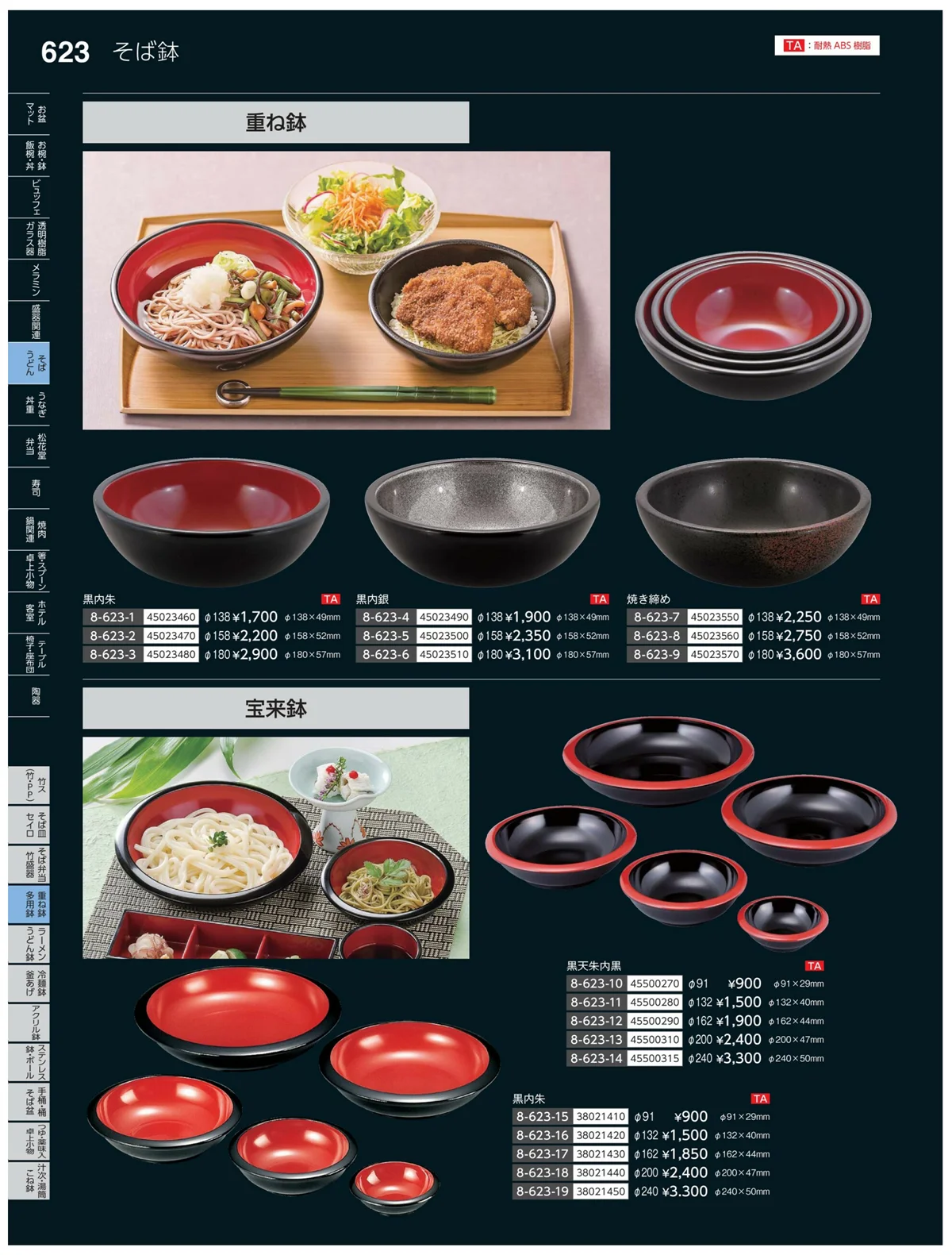 やすらぎvol.35・ページ番号623・重ね鉢・多用鉢
